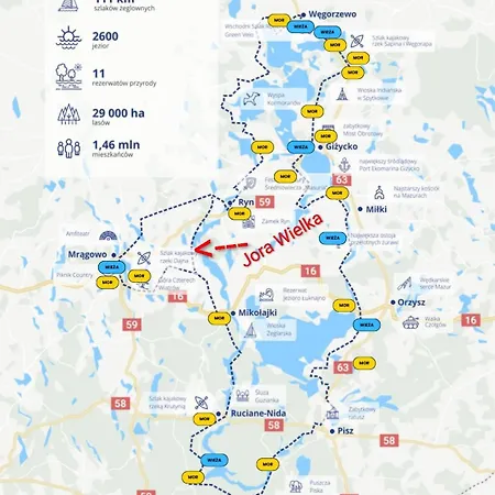 Z Widokiem Na Jezioro Дом отдыха Jora Wielka